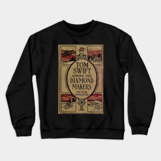 Vintage book cover Crewneck Sweatshirt